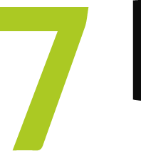 Vereinfachte Variante des Logos der 7eins GmbH